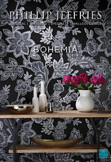 Philip Jeffries Bohemia Wallpaper
